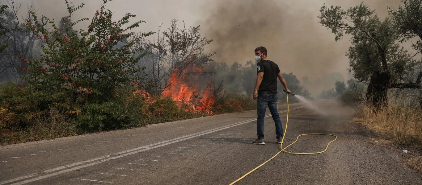 Κάτοικοι Εύβοιας: «Αυτό είναι το επιτελικό κράτος του Κ.Μητσοτάκη - Μας άφησαν να καούμε» (βίντεο)